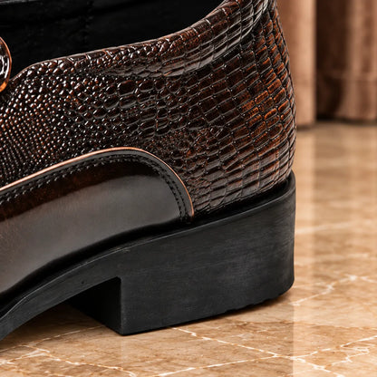Smart Textured Slip-On Shoes