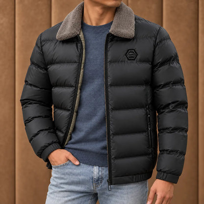 Soft Collar Puffer Jacket