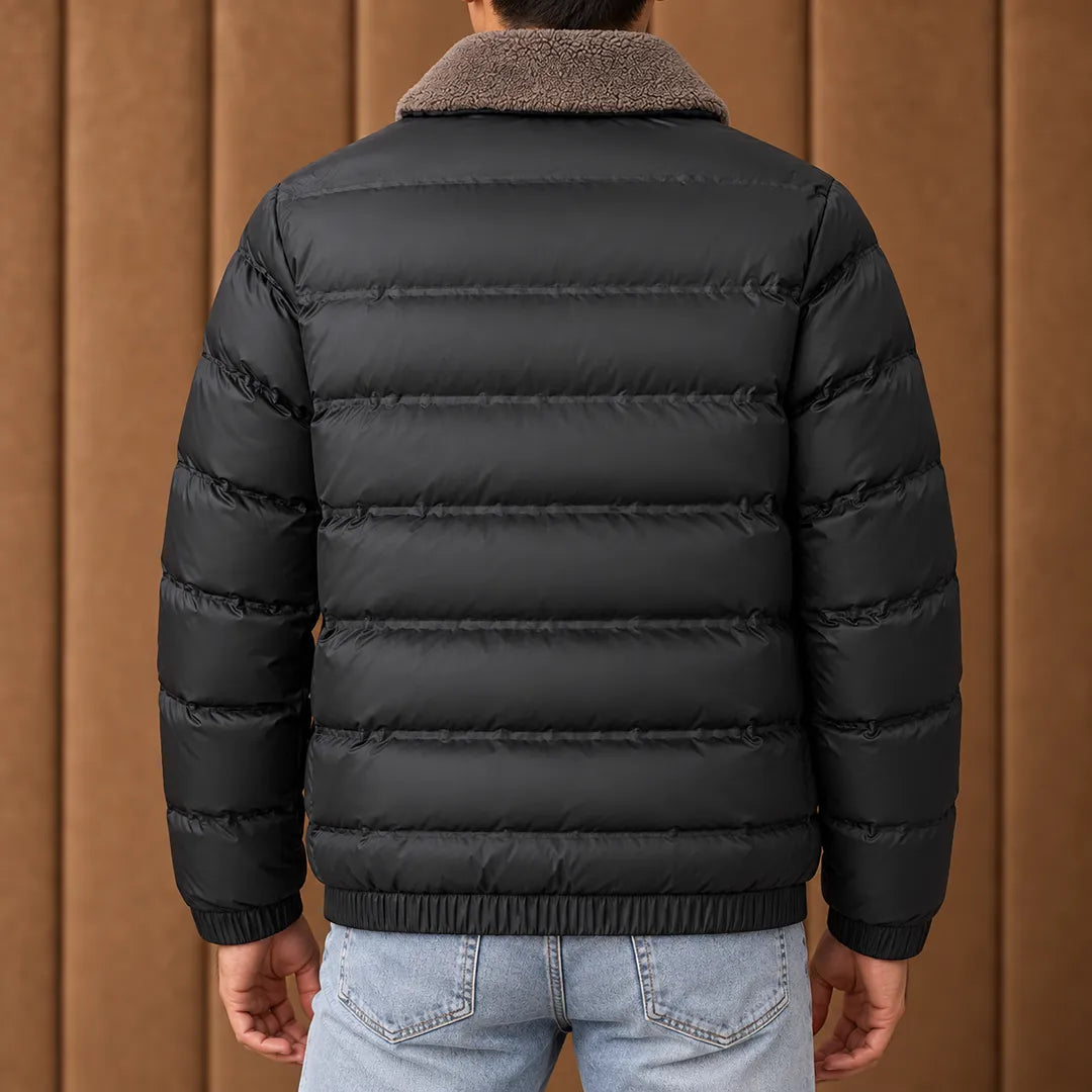 Soft Collar Puffer Jacket
