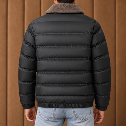 Soft Collar Puffer Jacket