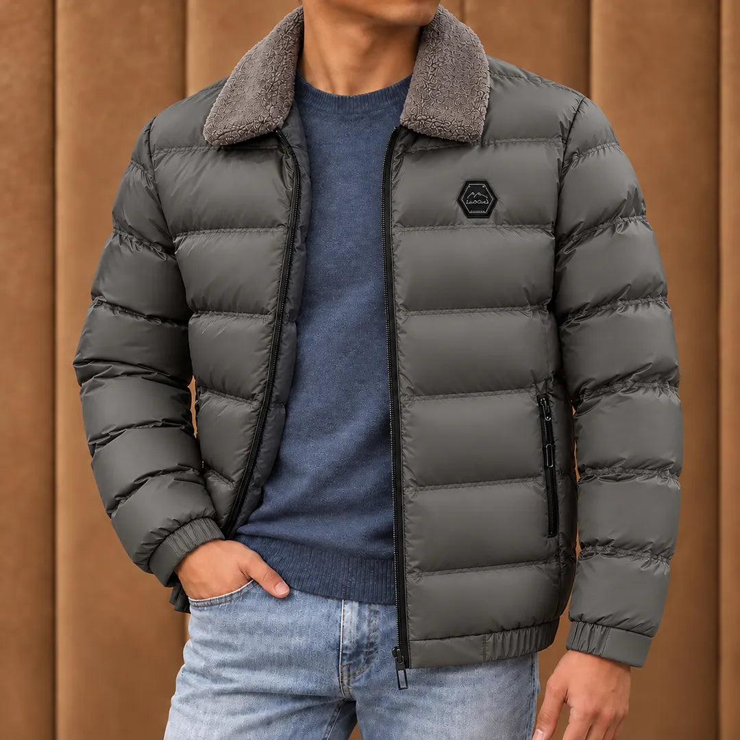 Soft Collar Puffer Jacket