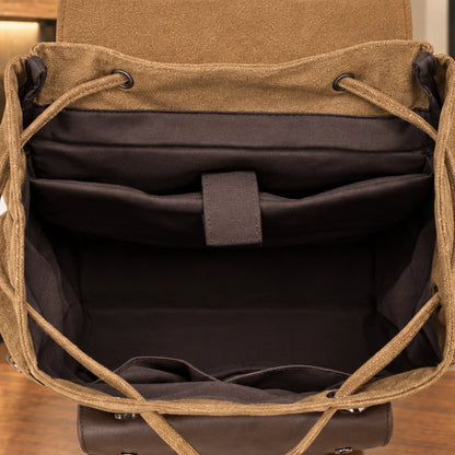 Spacious Buckle Backpack