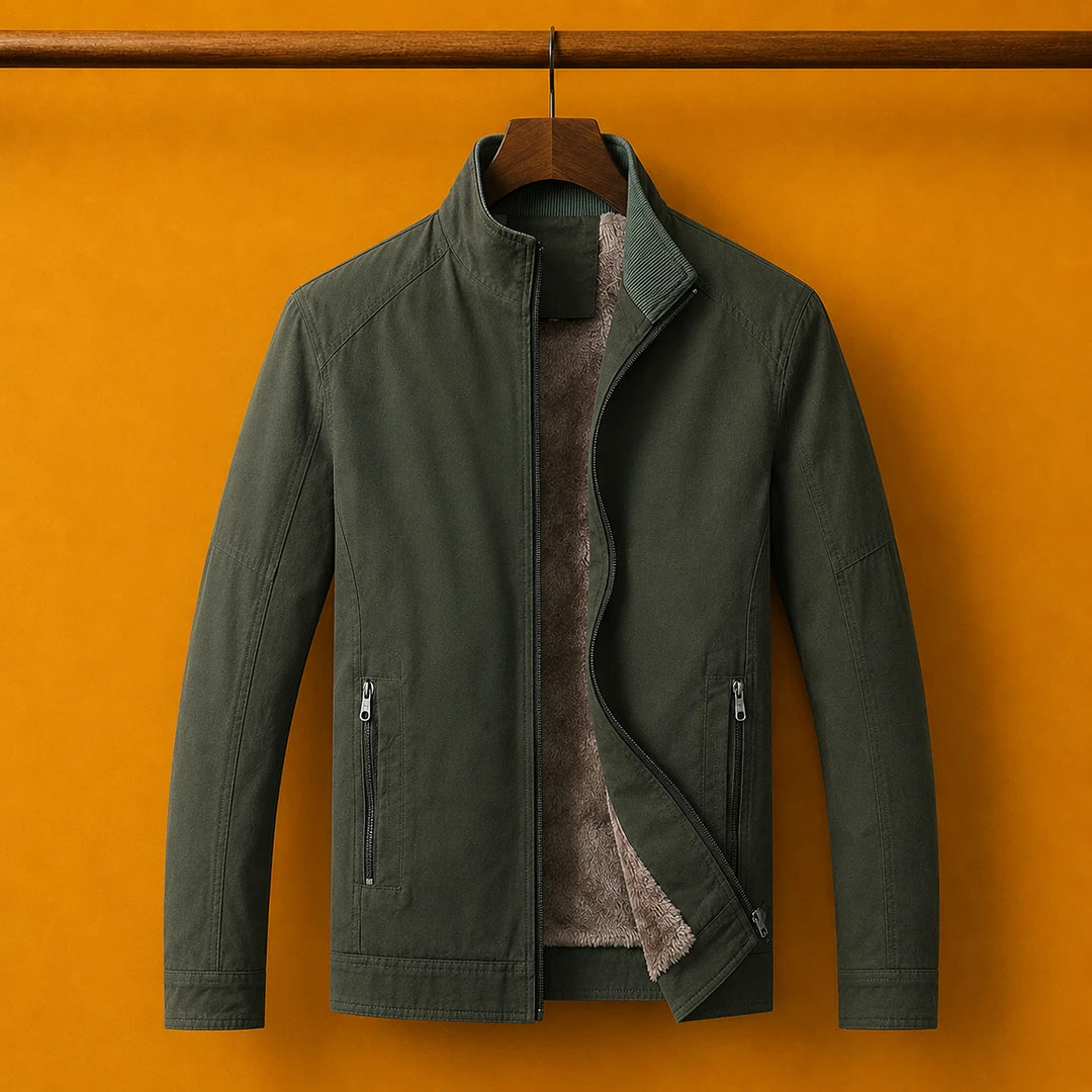 Stand Collar Casual Jacket