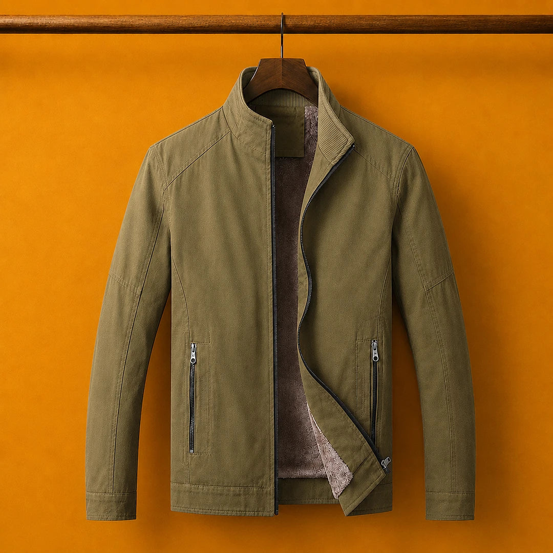 Stand Collar Casual Jacket