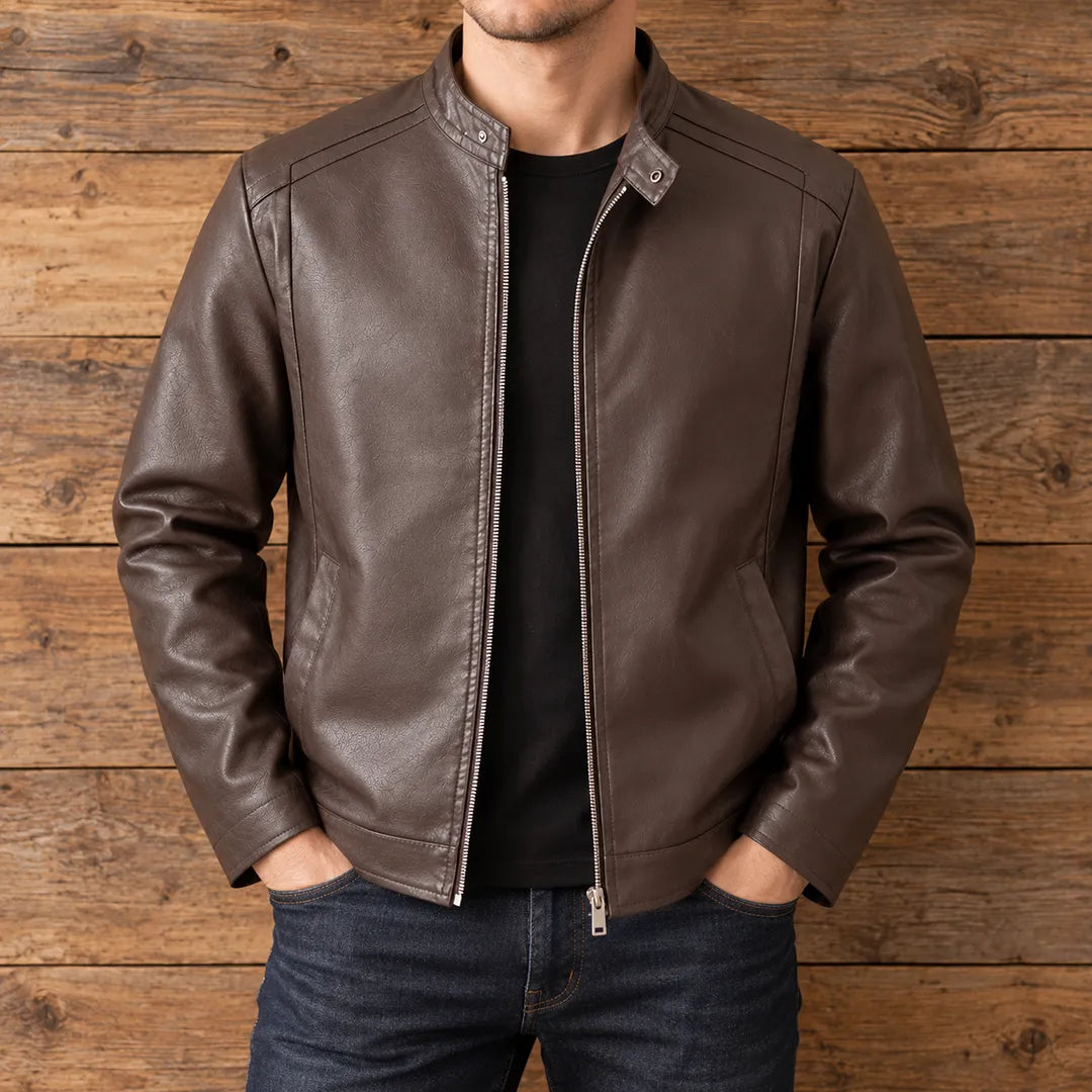 Stand Collar Modern Jacket
