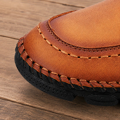 Stitched Casual Low-Top Sneakers
