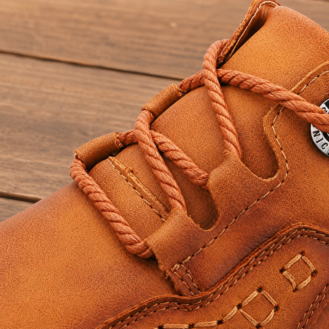 Stitched Casual Low-Top Sneakers