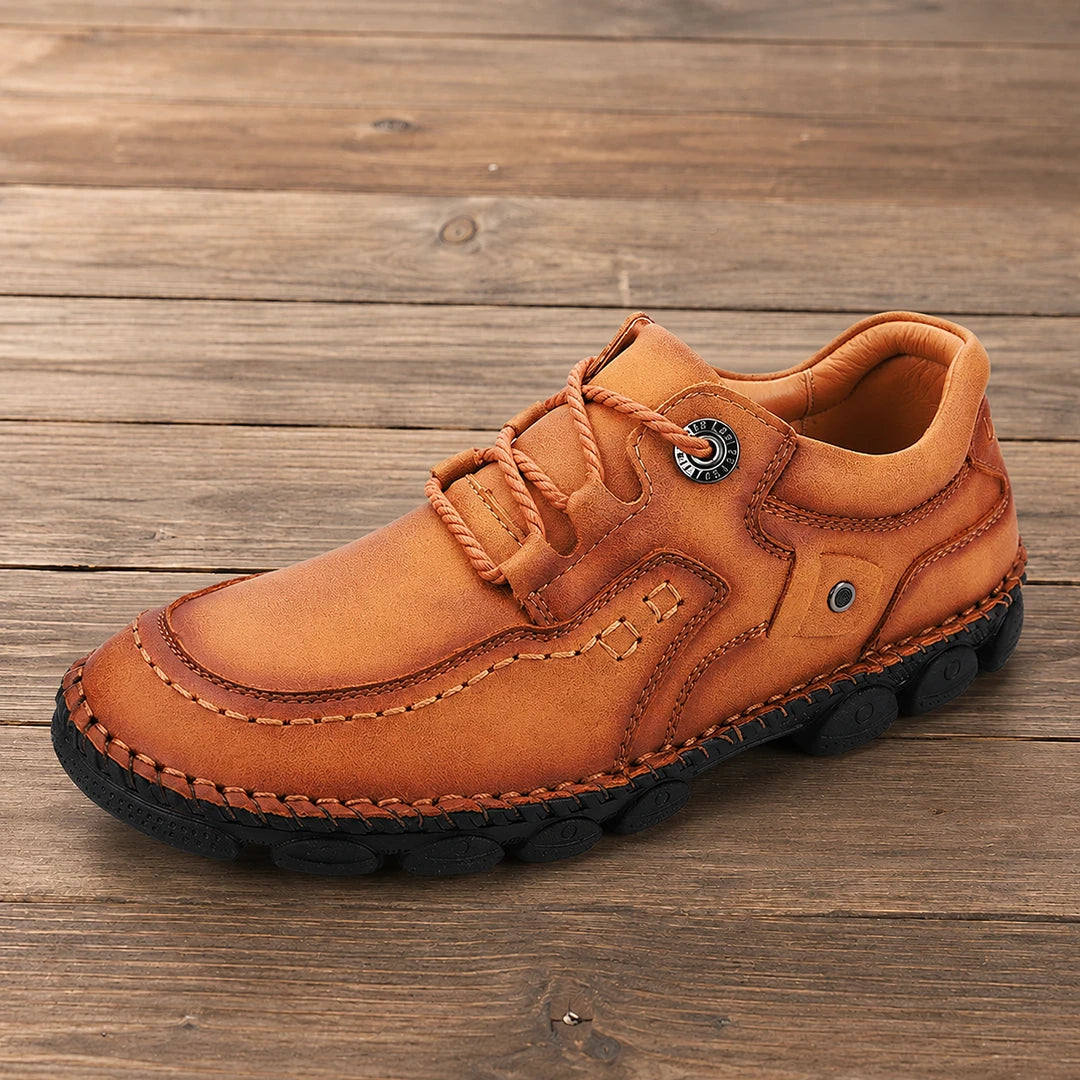 Stitched Casual Low-Top Sneakers