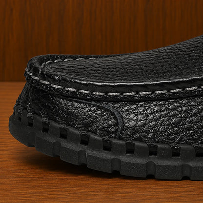 Stitched Moccasin Mules
