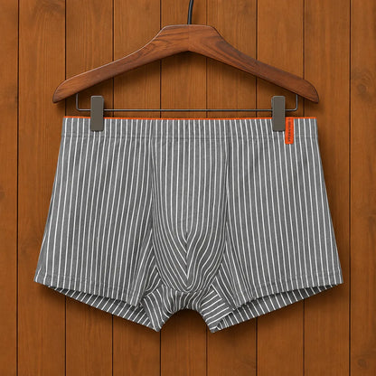 Striped Casual Boxer Briefs
