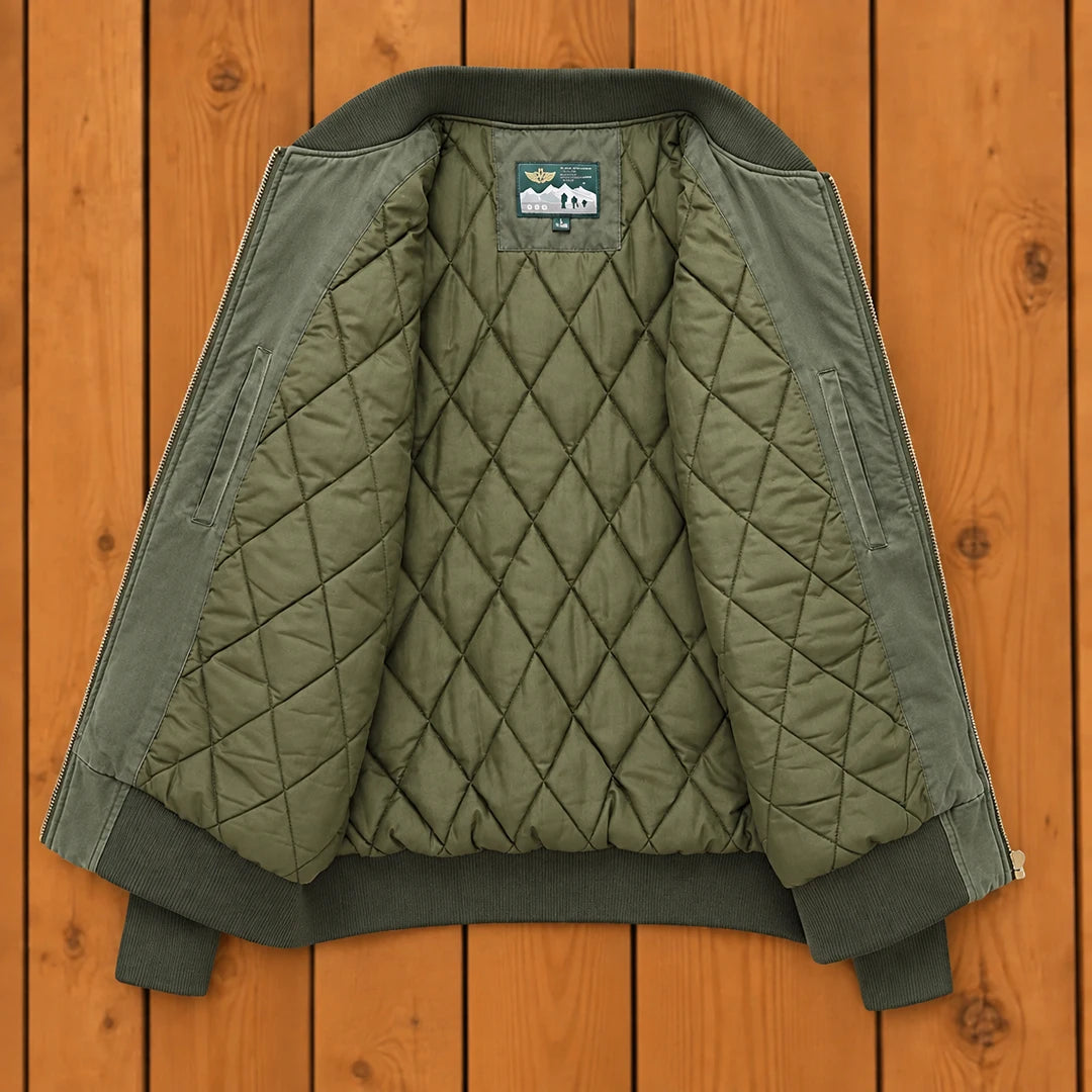 Structured Bomber Jacket