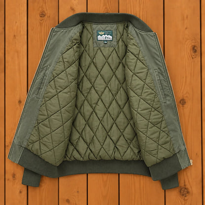 Structured Bomber Jacket