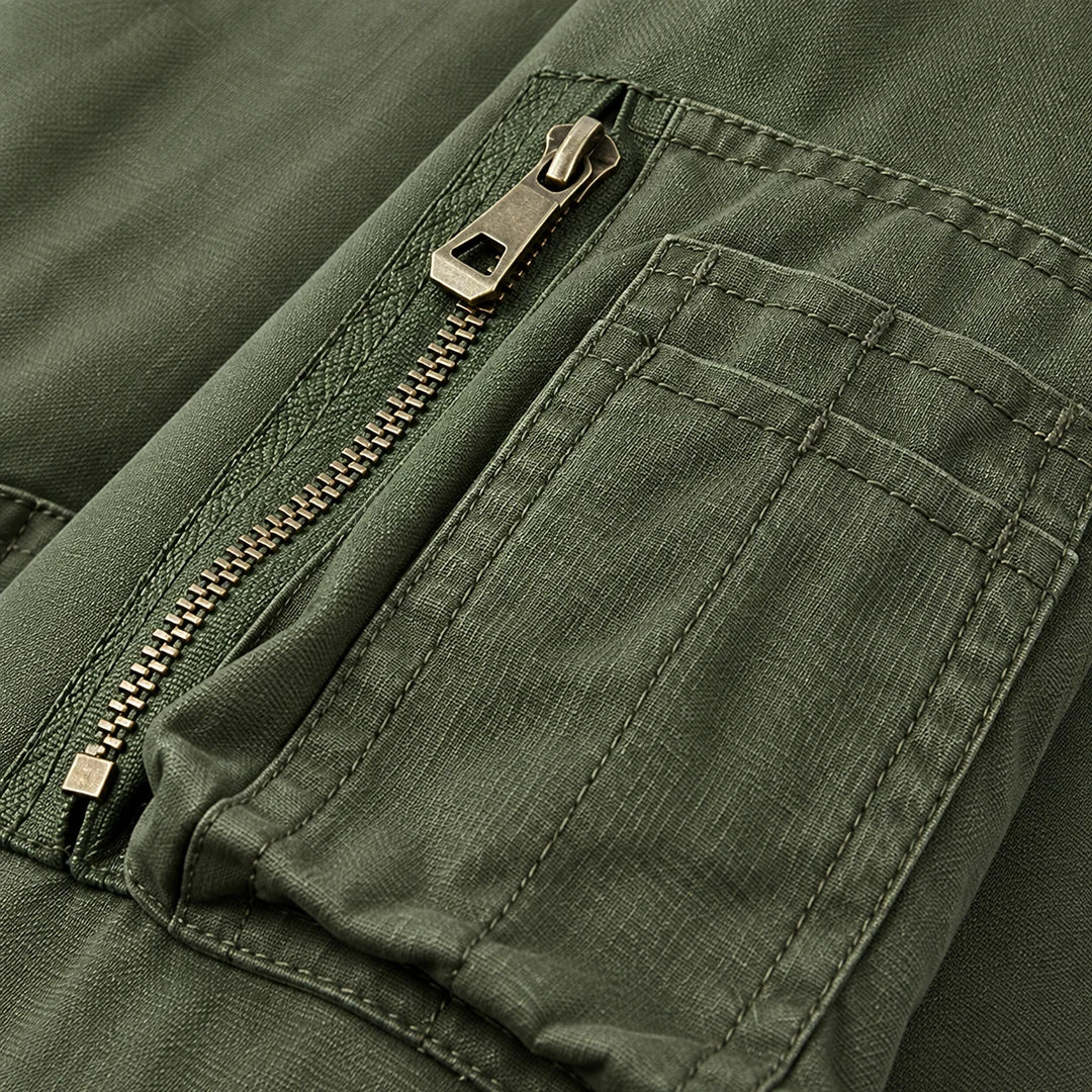 Structured Bomber Jacket