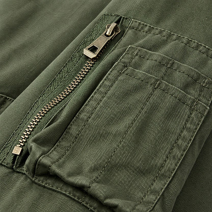 Structured Bomber Jacket