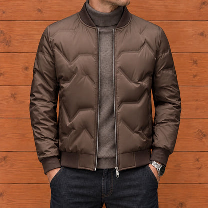 Structured Padded Bomber Jacket
