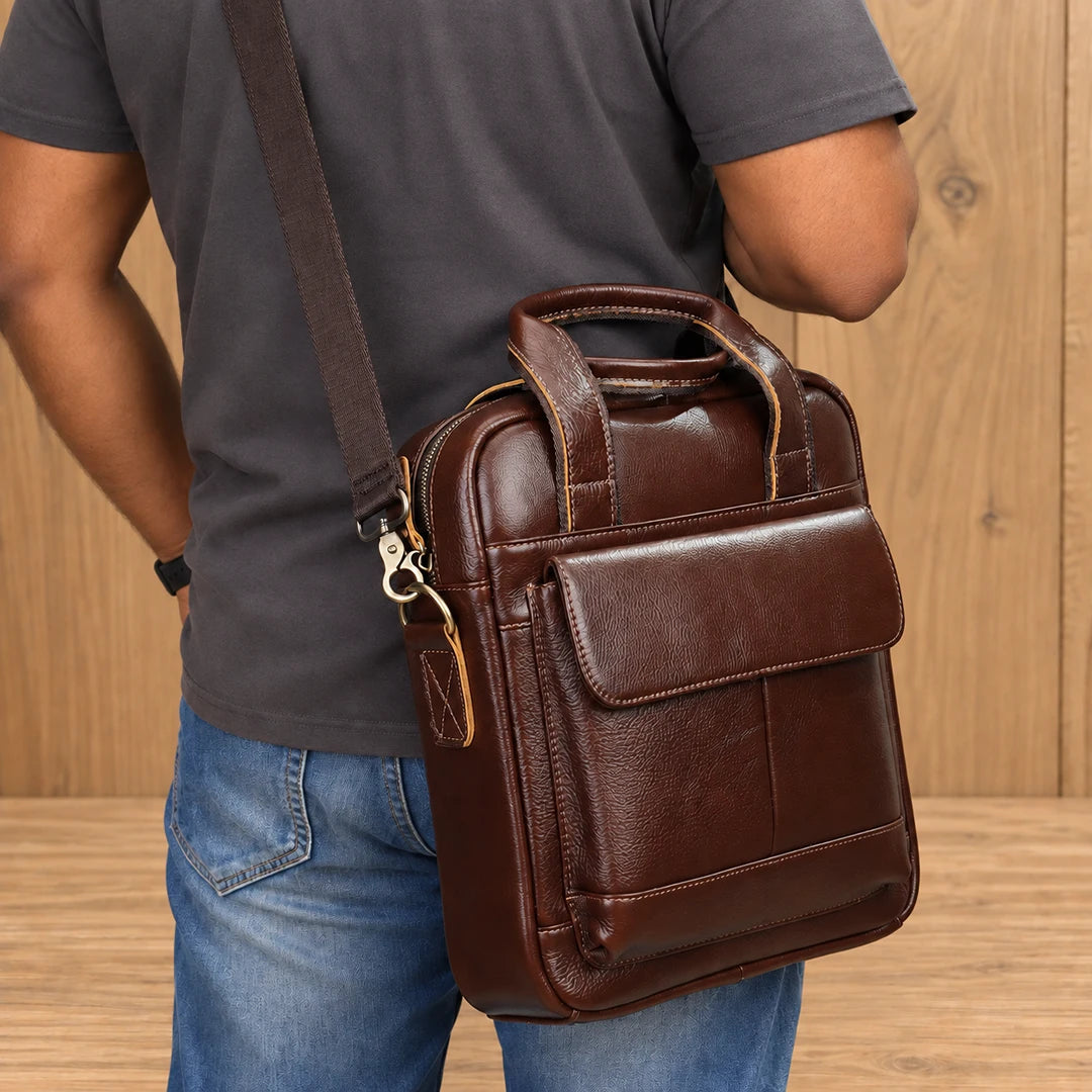 Structured Rectangular Crossbody Bag