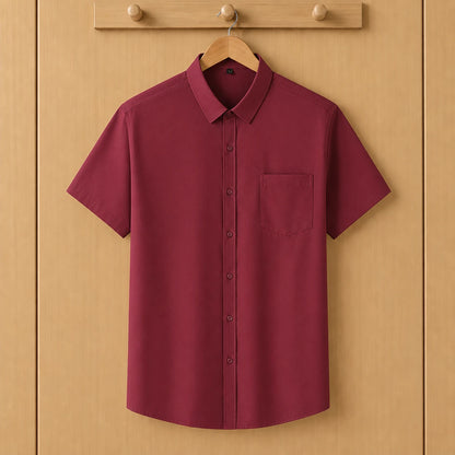 Structured Short-Sleeve Shirt