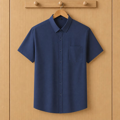 Structured Short-Sleeve Shirt