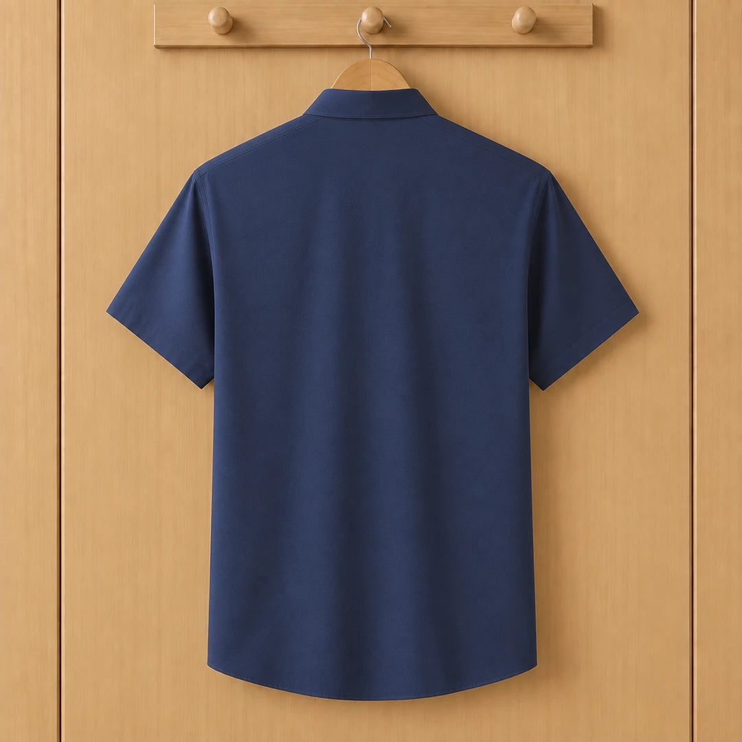 Structured Short-Sleeve Shirt