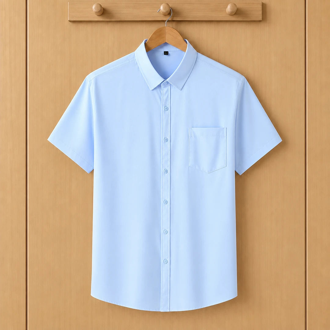 Structured Short-Sleeve Shirt