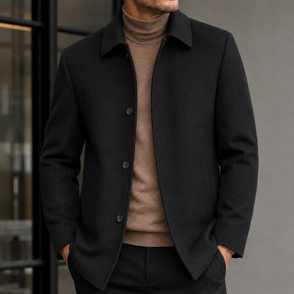 Tailored Wool Insulated Coat