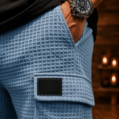 Textured Cargo Shorts