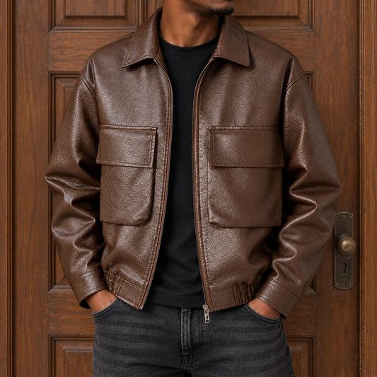 Textured Casual Jacket