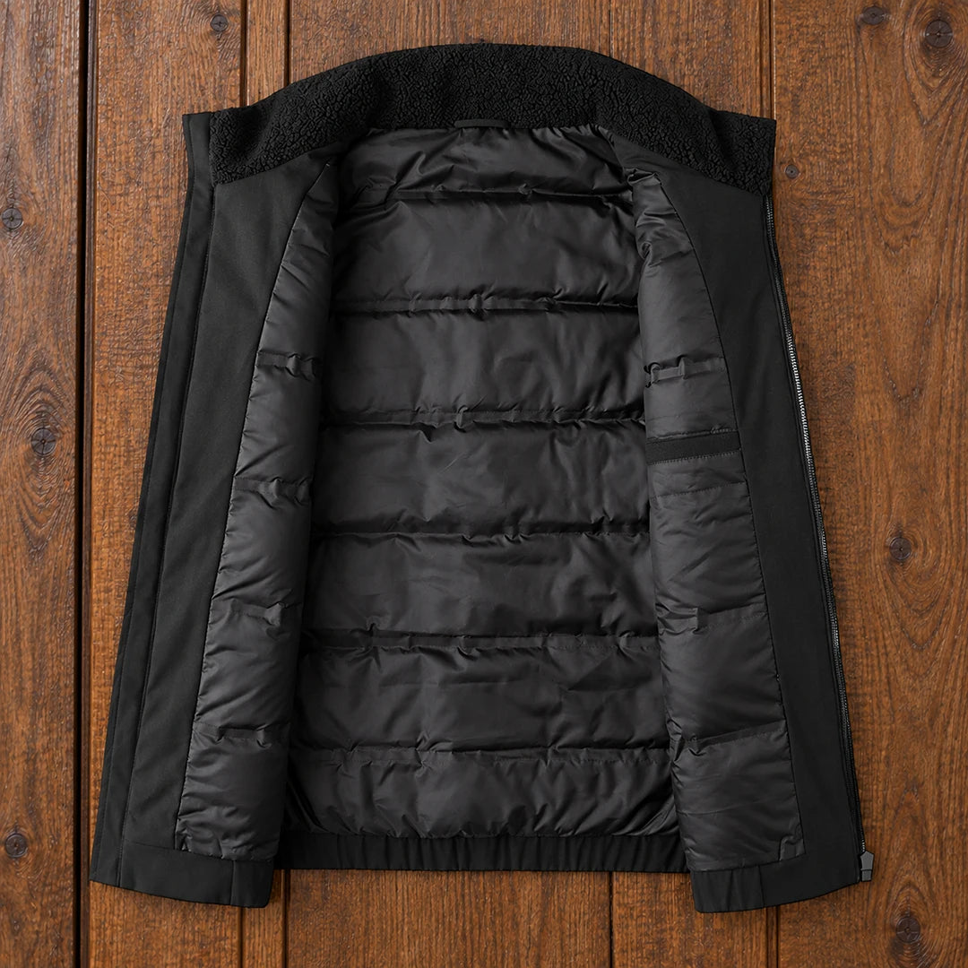 Textured Fleece Zip Jacket