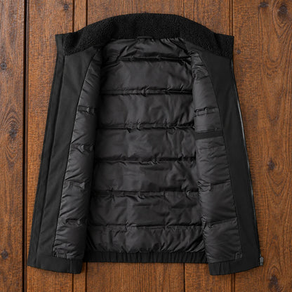 Textured Fleece Zip Jacket