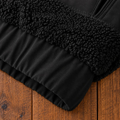 Textured Fleece Zip Jacket