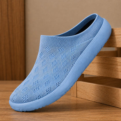 Textured Knit Slip-Ons