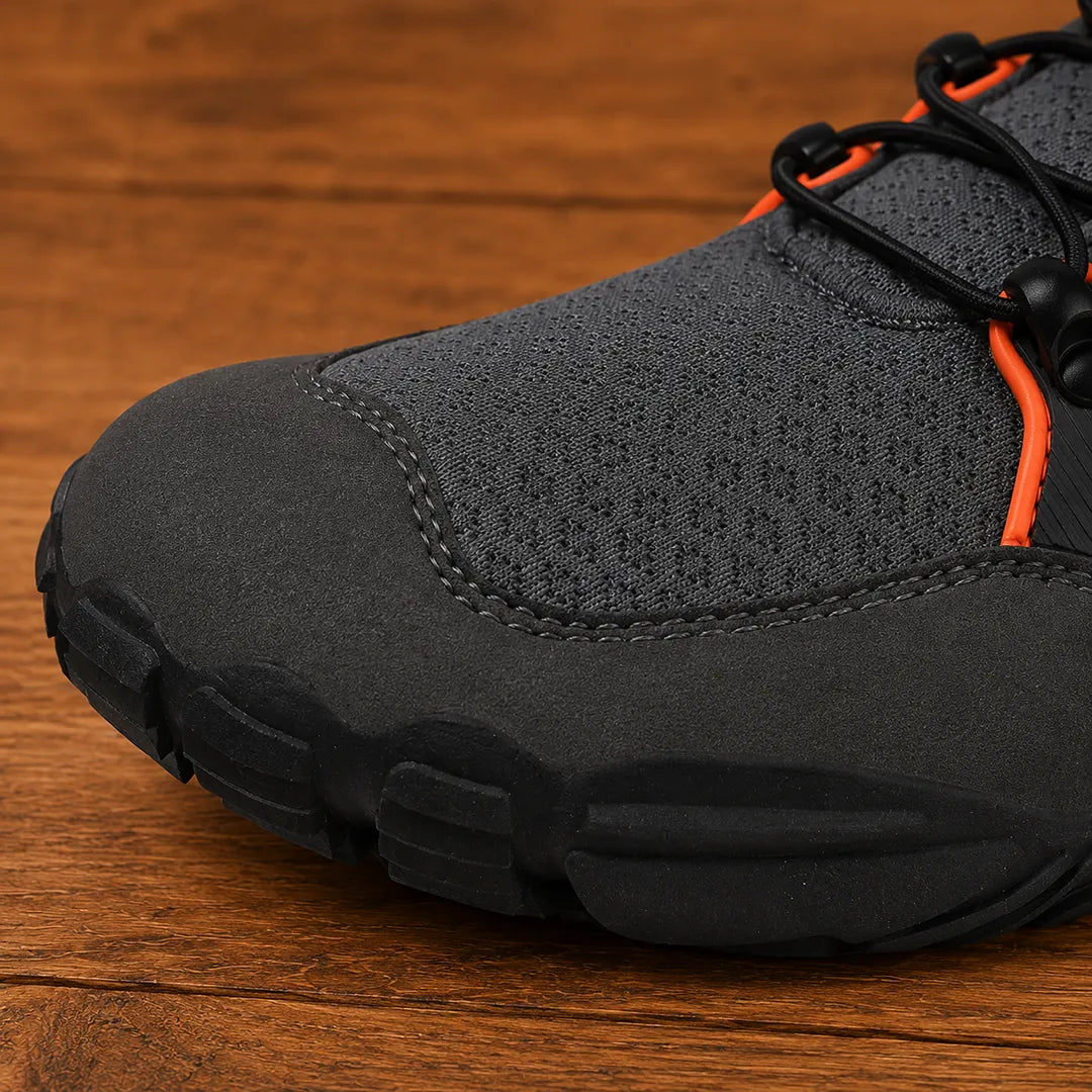Textured Mesh Casual Sneakers