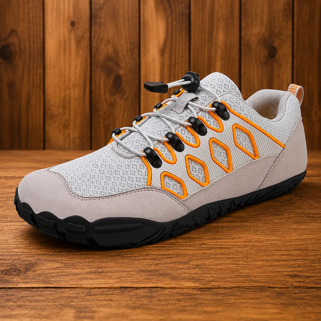 Textured Mesh Casual Sneakers
