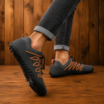 Textured Mesh Casual Sneakers