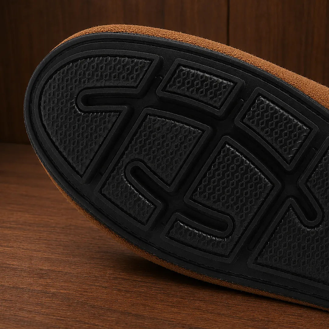 Textured Metal Bit Loafers