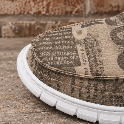 Textured Relaxed Slip-On Shoes