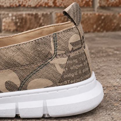 Textured Relaxed Slip-On Shoes