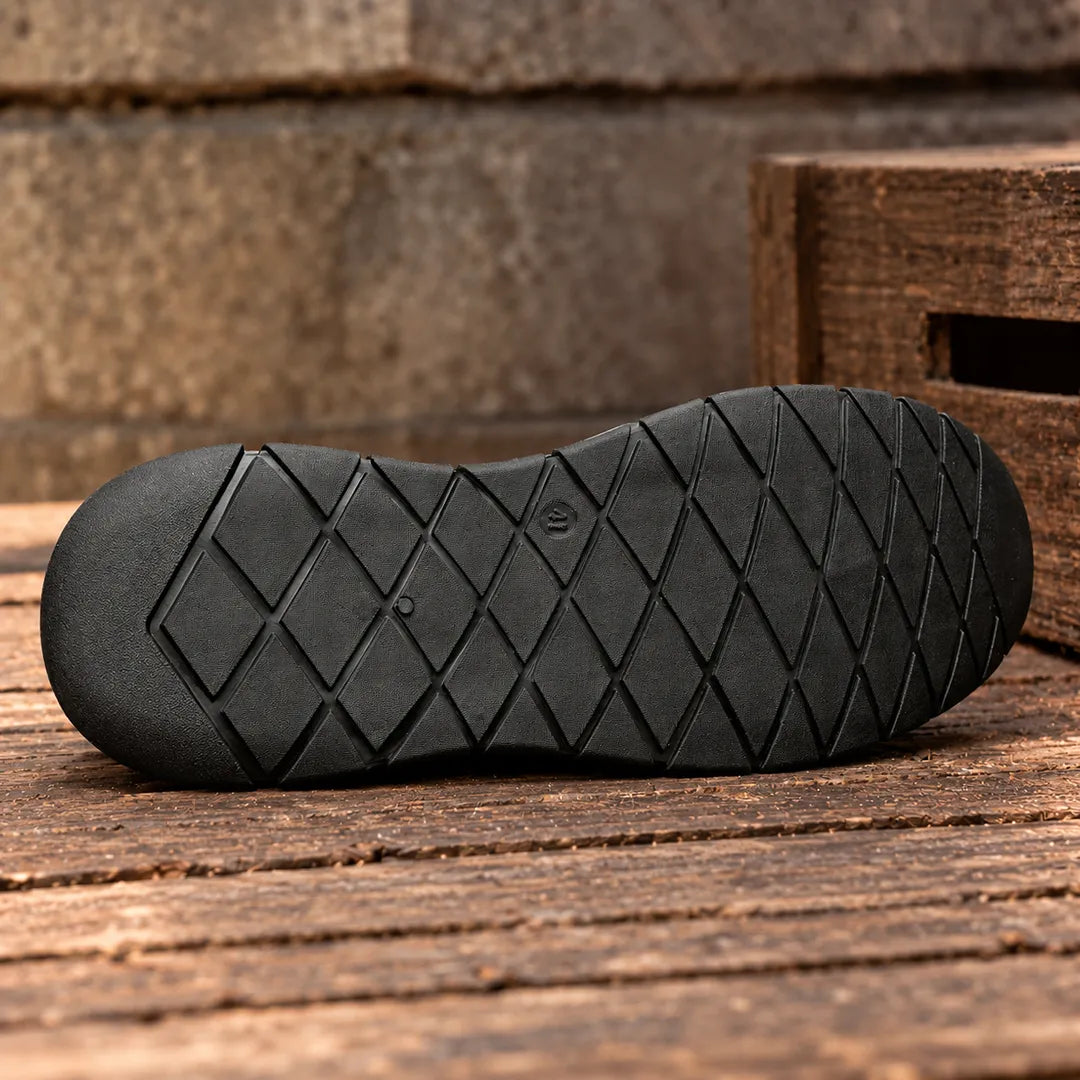 Textured Stretch Panel Shoes