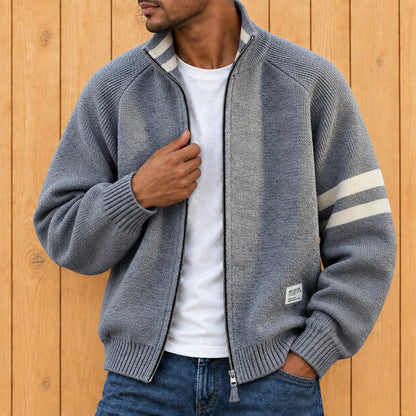 Textured Stripe Jacket