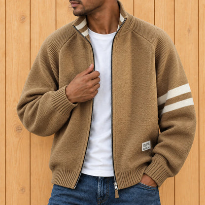 Textured Stripe Jacket