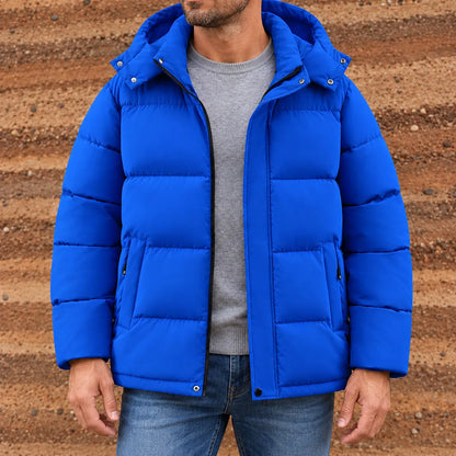 Thick Detachable Hood Jacket