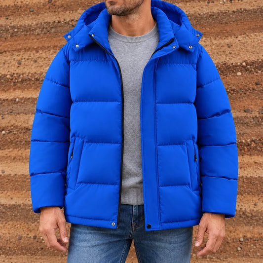 Thick Detachable Hood Jacket
