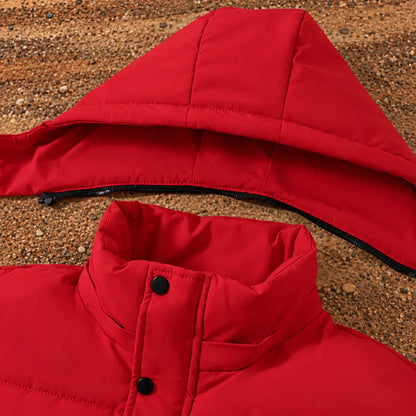 Thick Detachable Hood Jacket