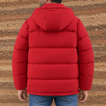 Thick Detachable Hood Jacket
