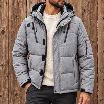 Thick Hooded Puffer Jacket