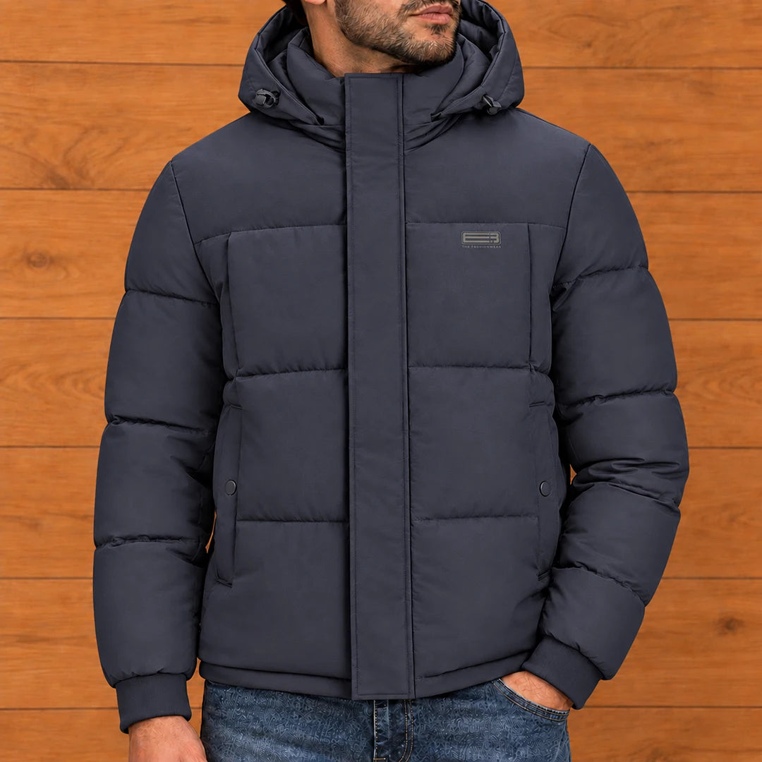 Thick Quilted Puffer Jacket