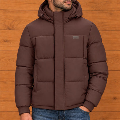 Thick Quilted Puffer Jacket