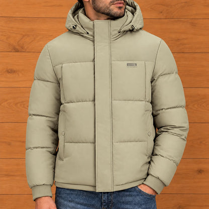 Thick Quilted Puffer Jacket