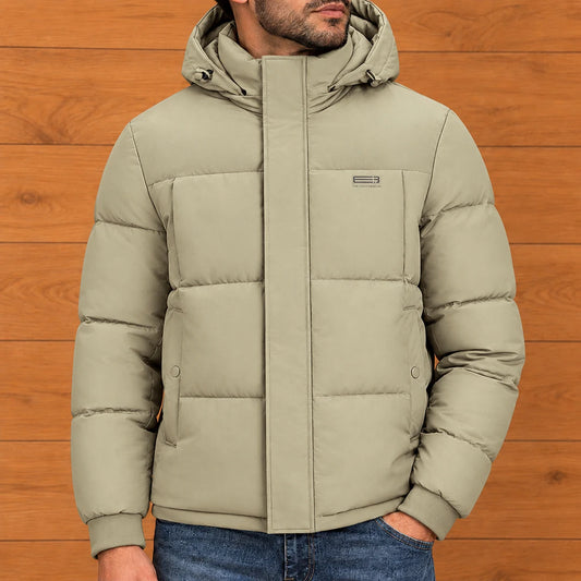 Thick Quilted Puffer Jacket