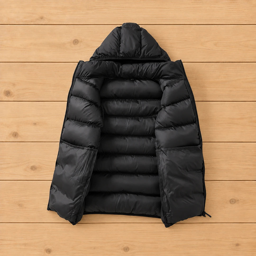 Thickened Hooded Puffer Vest